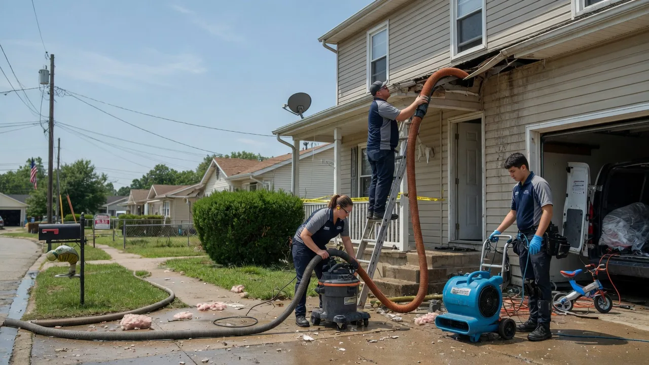 Water Damage Restoration in Starlight, PA near me